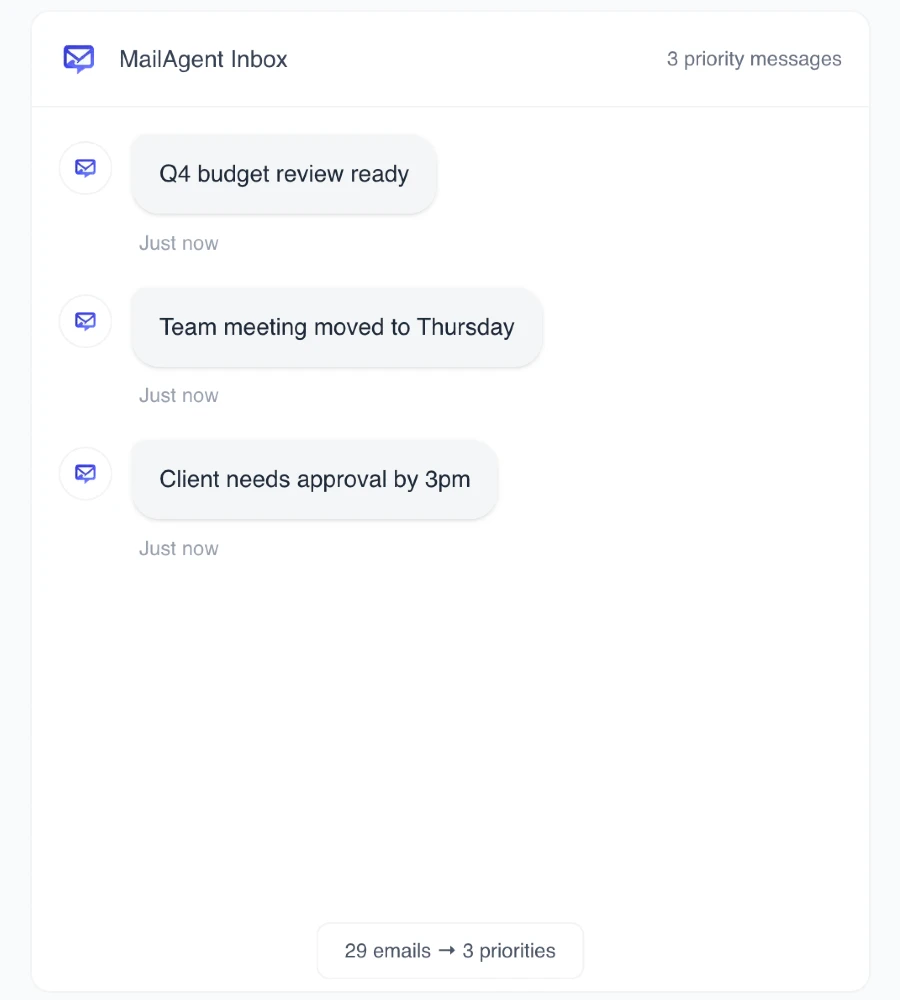Smart Email Intelligence animation